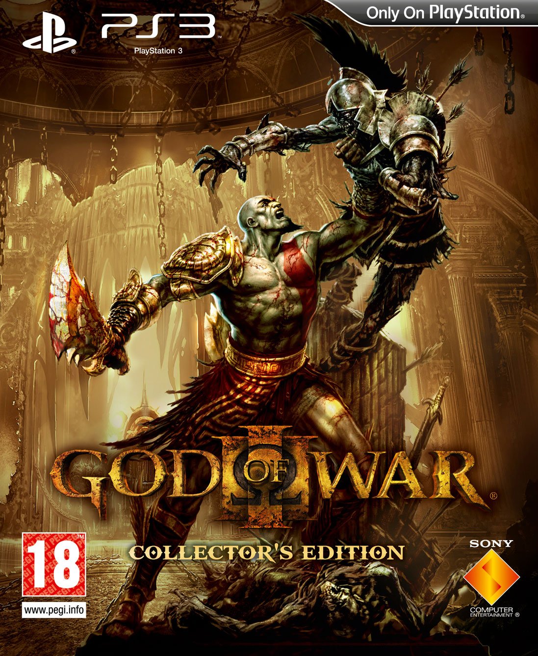 God of War 3 Collectors Edition (ungeschnitten) Import PEGI UK PlayStation 3