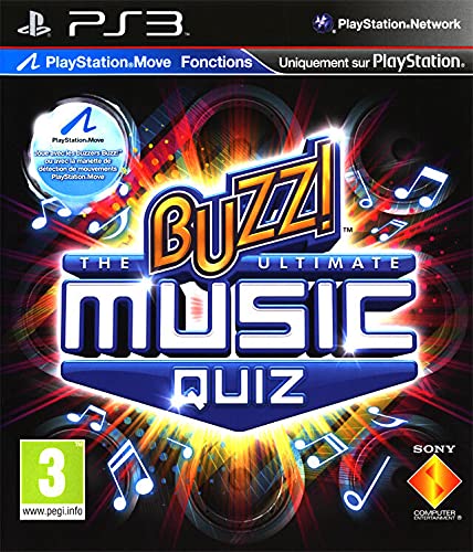 Buzz! : The ultimate music quizz (jeu PS Move) game