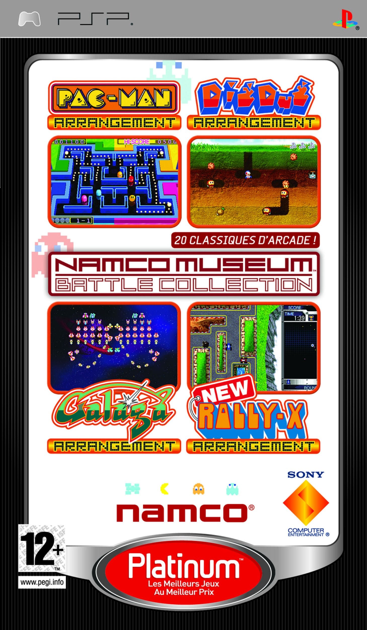 Namco Museum Battle Collection PSP Platium game