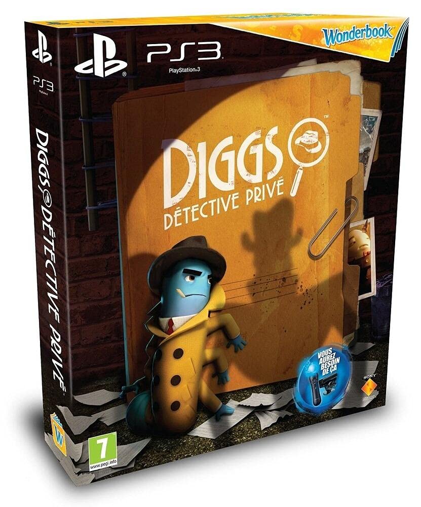 Wonderbook : Diggs Nightcrawler Détective Privé + Wonderbook game
