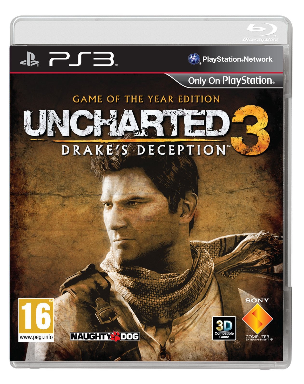 Uncharted 3, Drake's Deception (Game of the Year) PlayStation 3