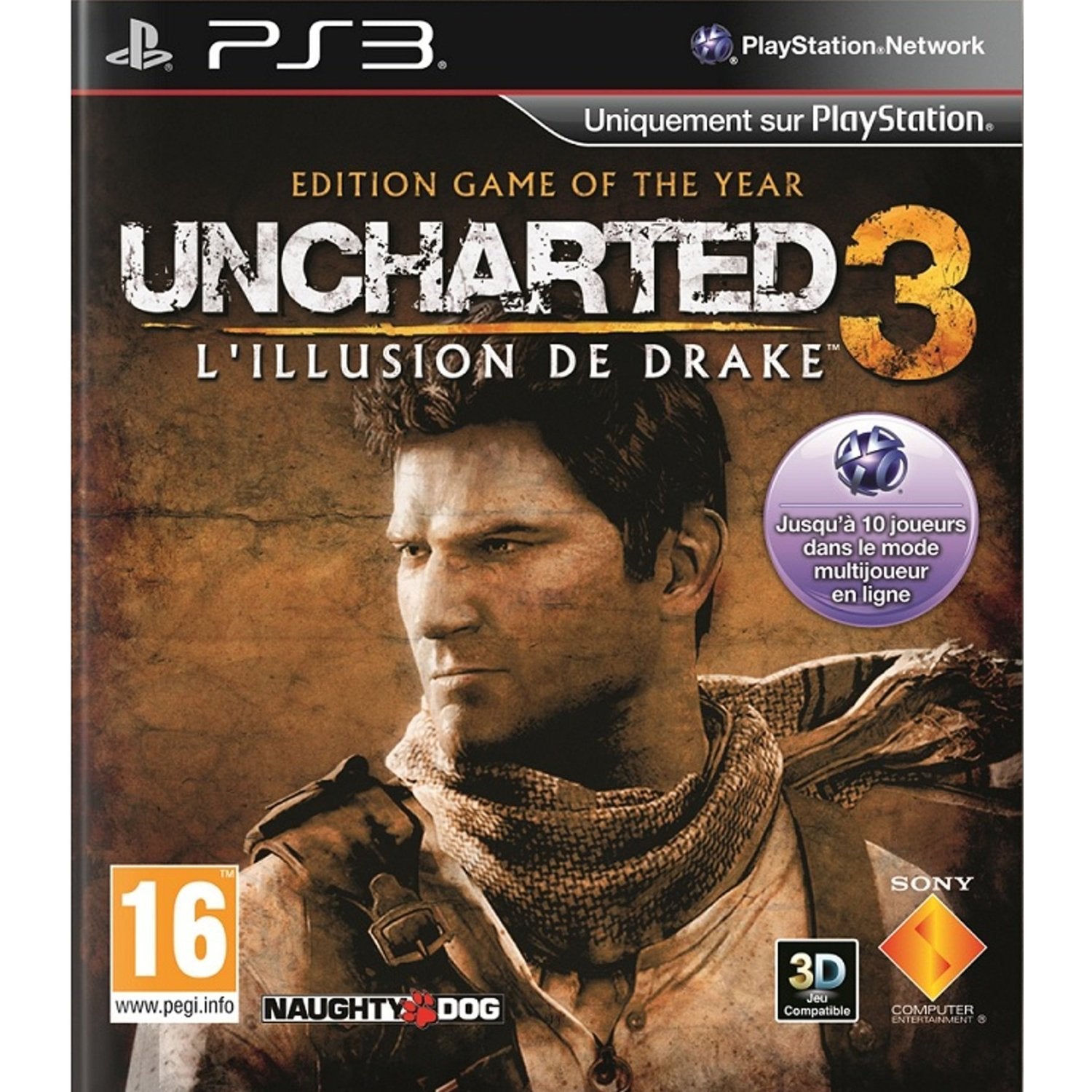 Uncharted 3 : l'illusion de Drake - édition jeu de l'année game