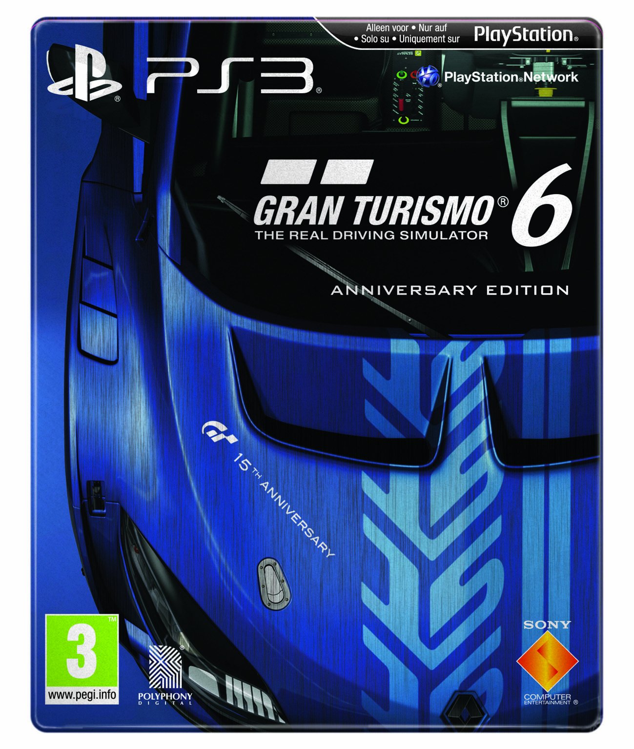 Gran Turismo 6 15th Anniversary Edition deutsch PlayStation 3
