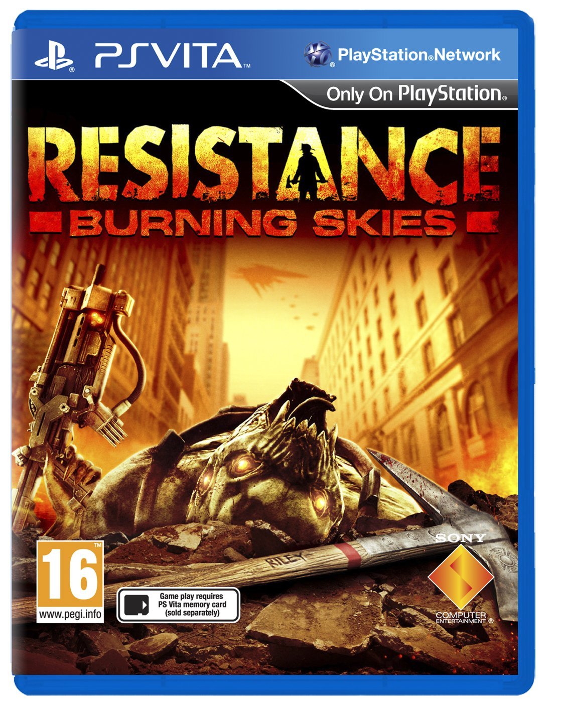 Resistance Burning Skies Game PS Vita Older Consoles