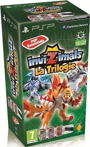 invizimals : la trilogie + Appareil photo numérique pour système Psp inclus game