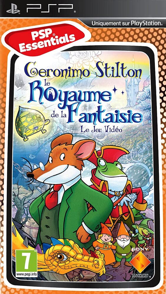 Geronimo stilton : le Royaume de la Fantaisie: Collection PSP essentials game