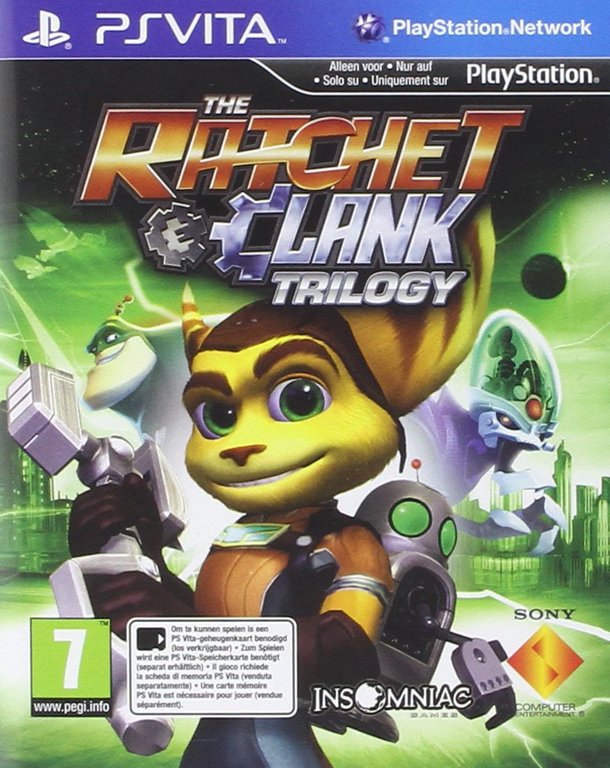 Sony Ratchet & Clank Trilogy - Playstation Vita - Duits game