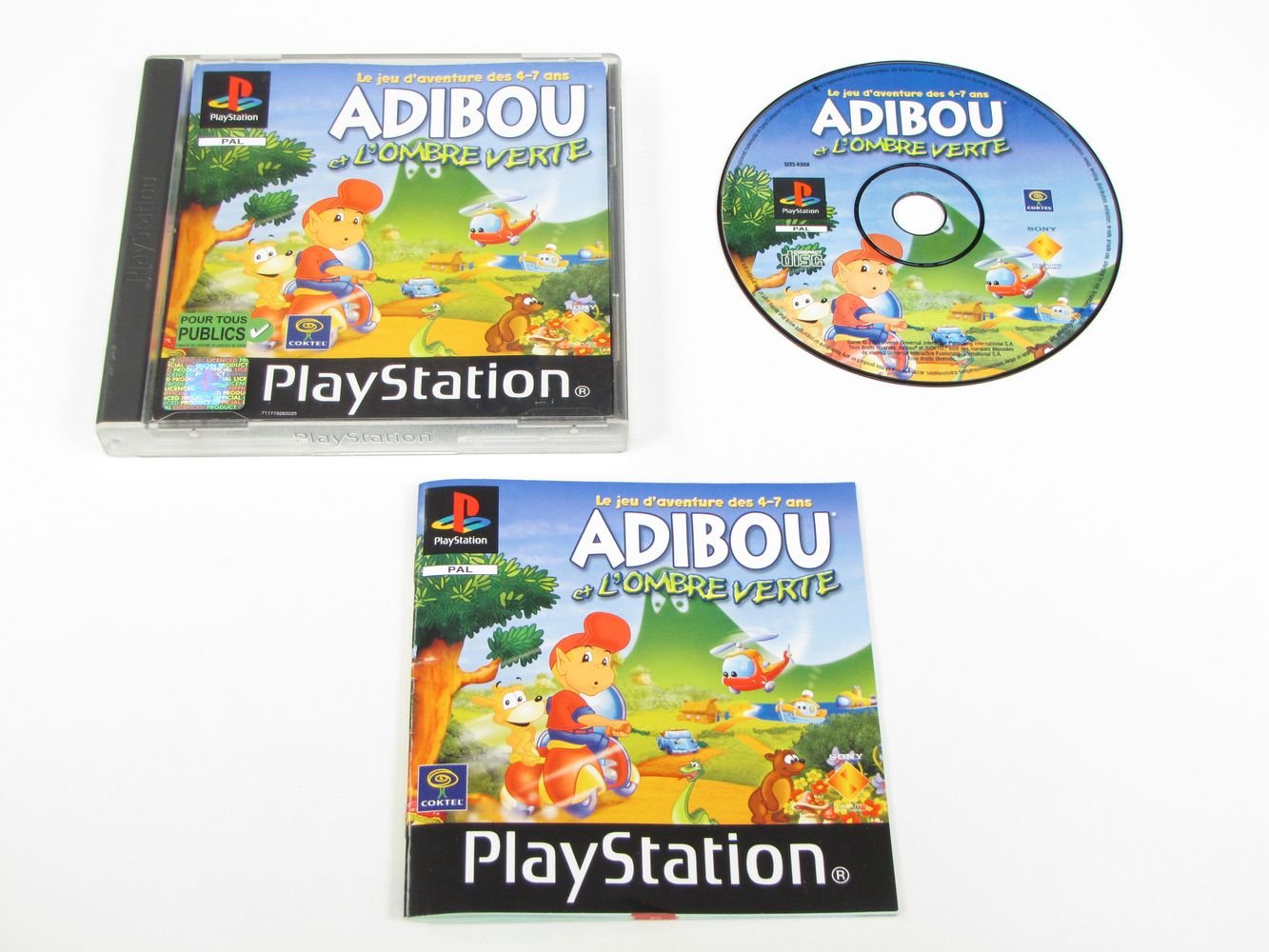 Adibou et l'ombre verte game
