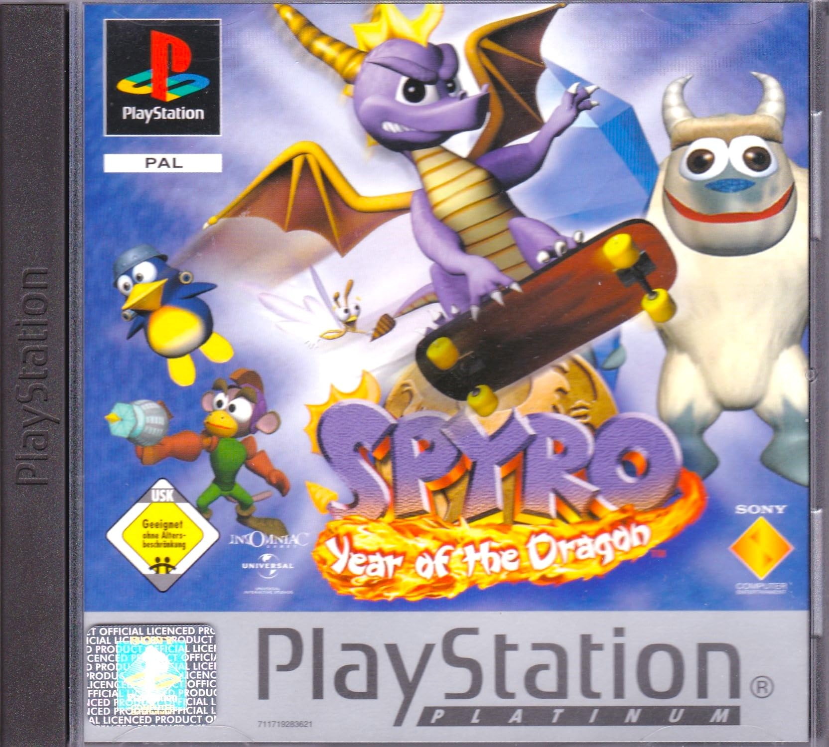 Spyro 3 - Year Of The Dragon Older Consoles
