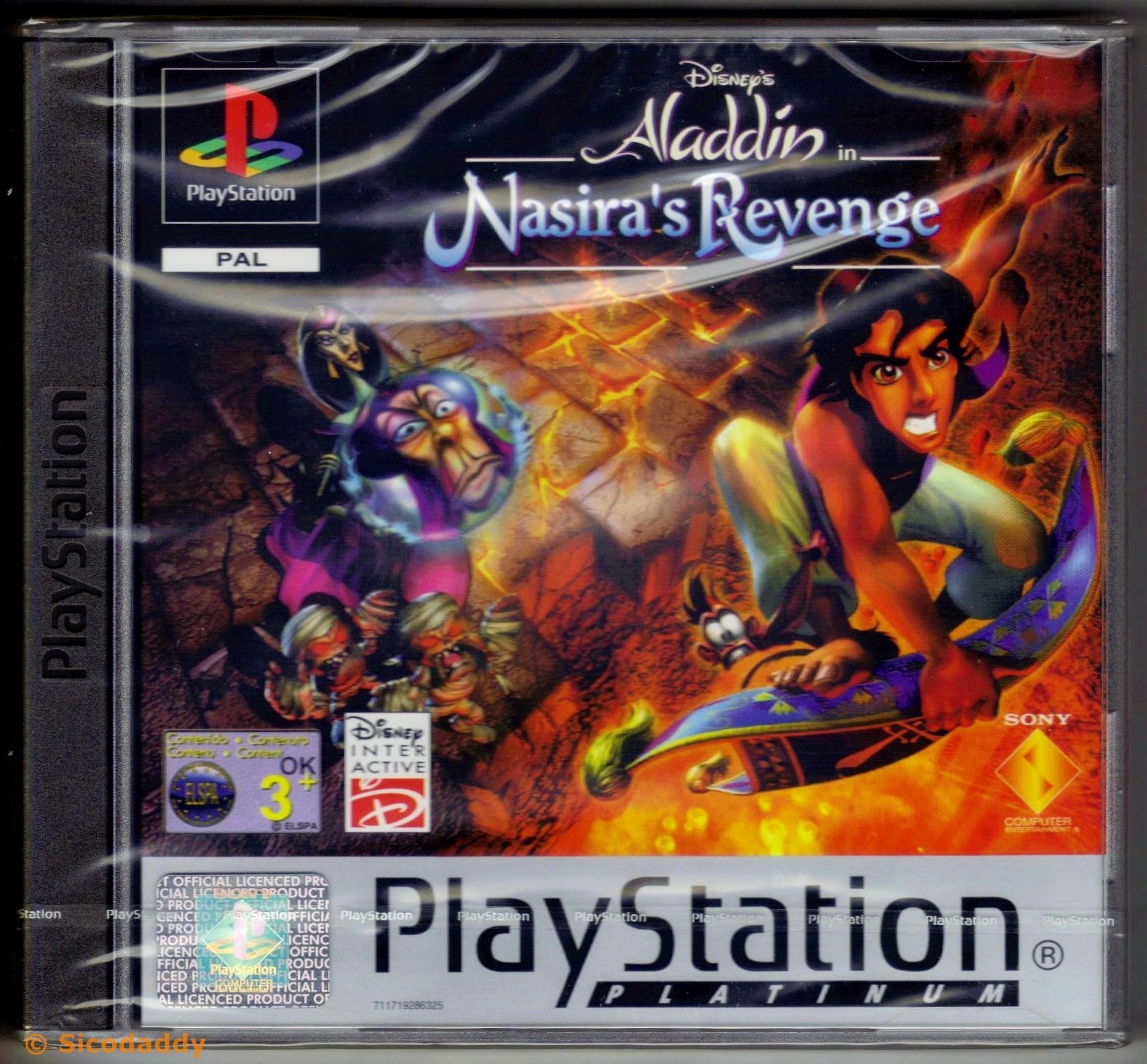 Disneys Aladdin in Nasiras Revenge (platinum) game