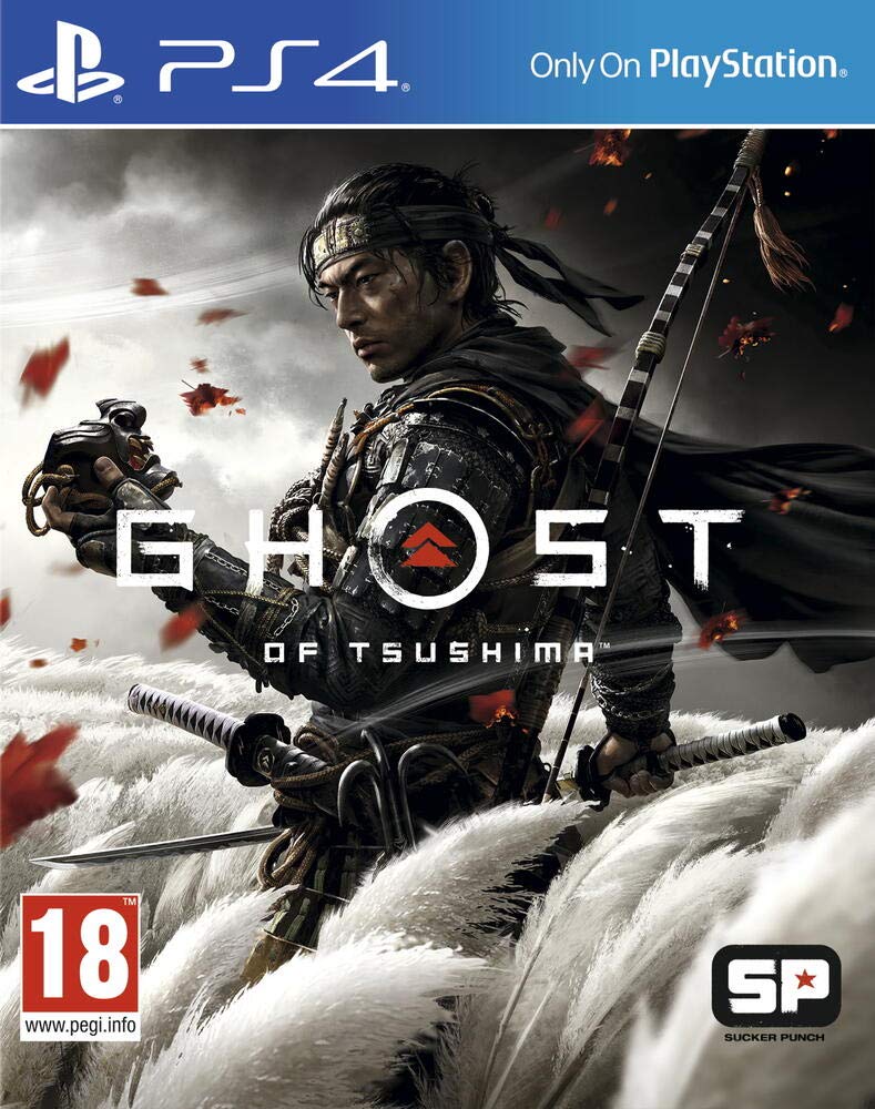 Sony, Ghost of Tsushima sur PS4, Jeu d'action et d'aventure, Édition Standard, Version physique, En français, 1 joueur, PEGI 18 PlayStation 4