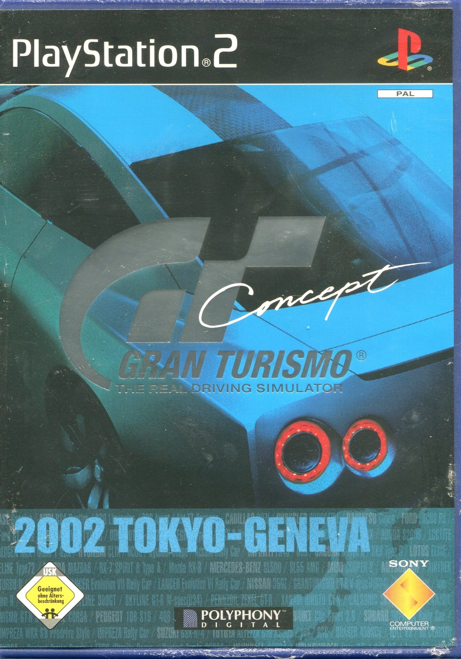 Gran Turismo Concept 2002 Tokyo-Geneva game