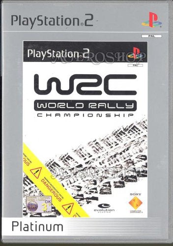 WRC World rally championship platinum - Playstation 2 - PAL UK Games
