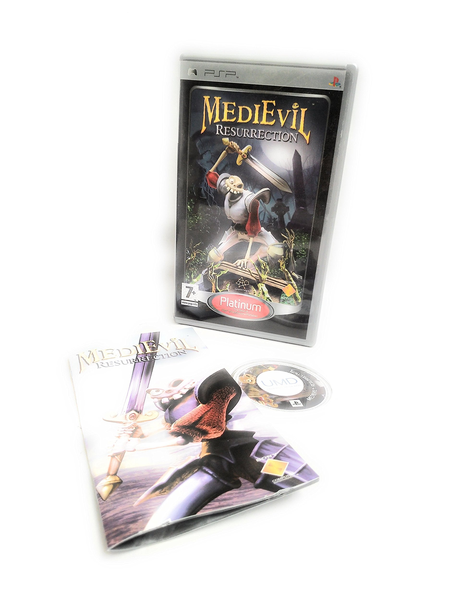 MediEvil Resurrection - Platinum Edition (Sony PSP) game