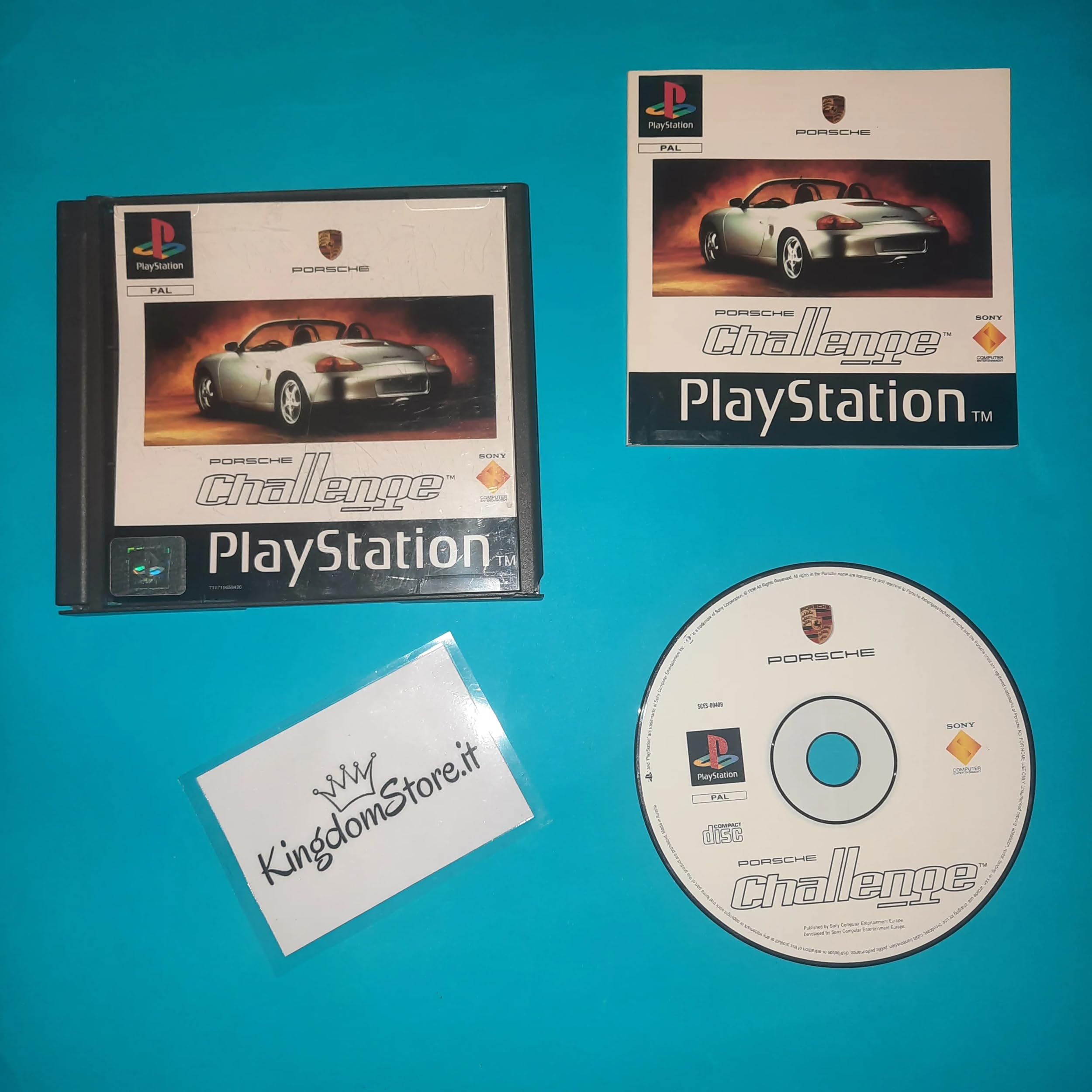 Porsche Challenge - Playstation - Sony Playstation 1 - 1996 Music