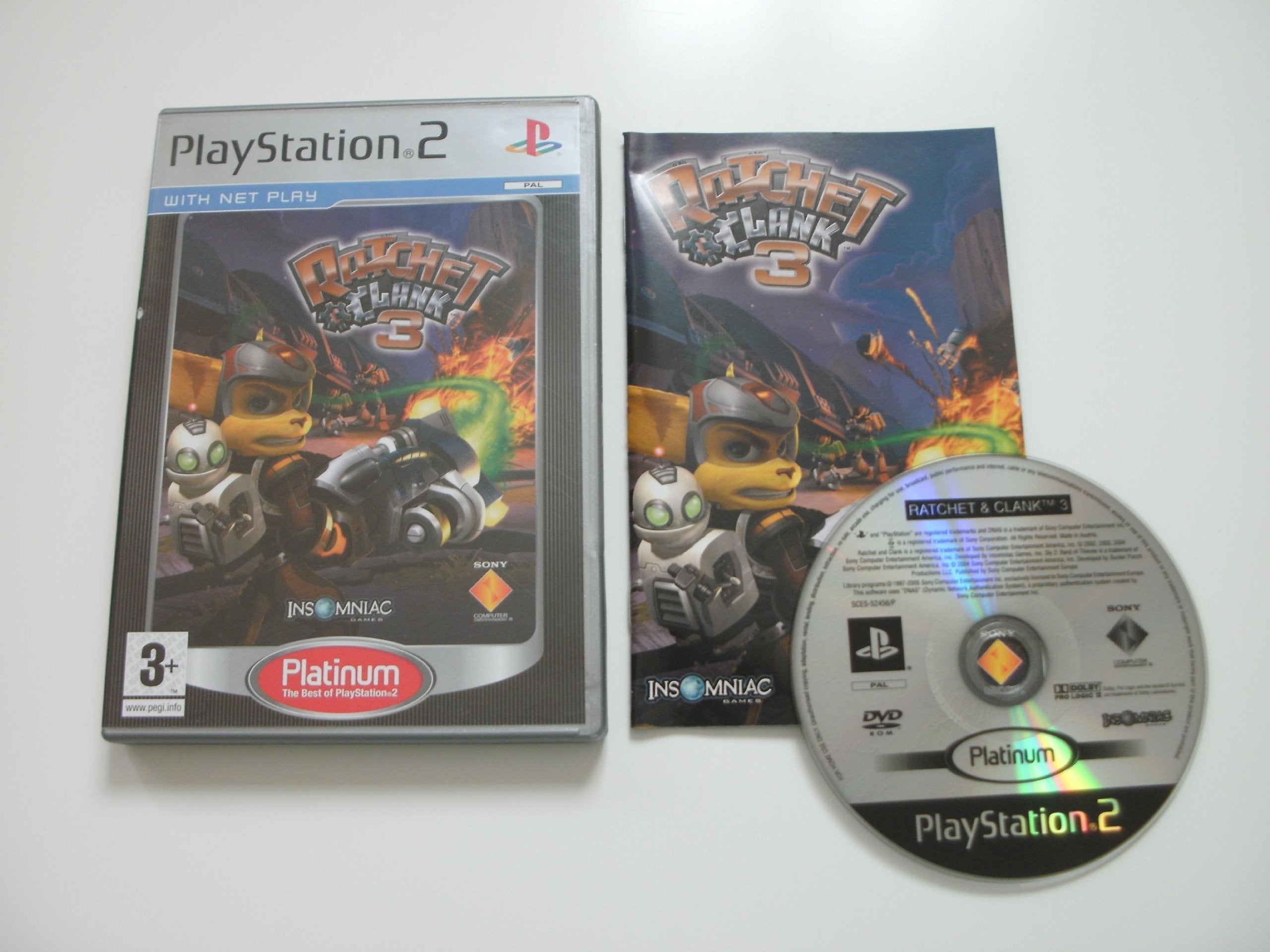 Ratchet & Clank 3: Platinum PlayStation 2