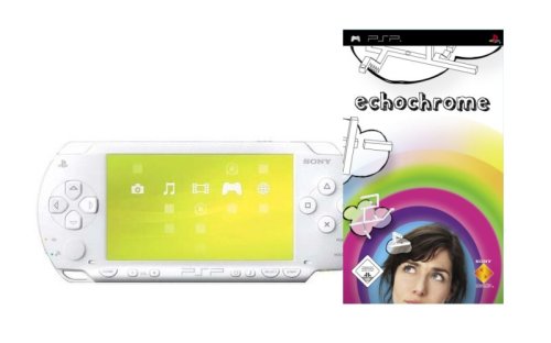 PlayStation Portable - PSP Konsole, white inkl. Echochrome Older Consoles