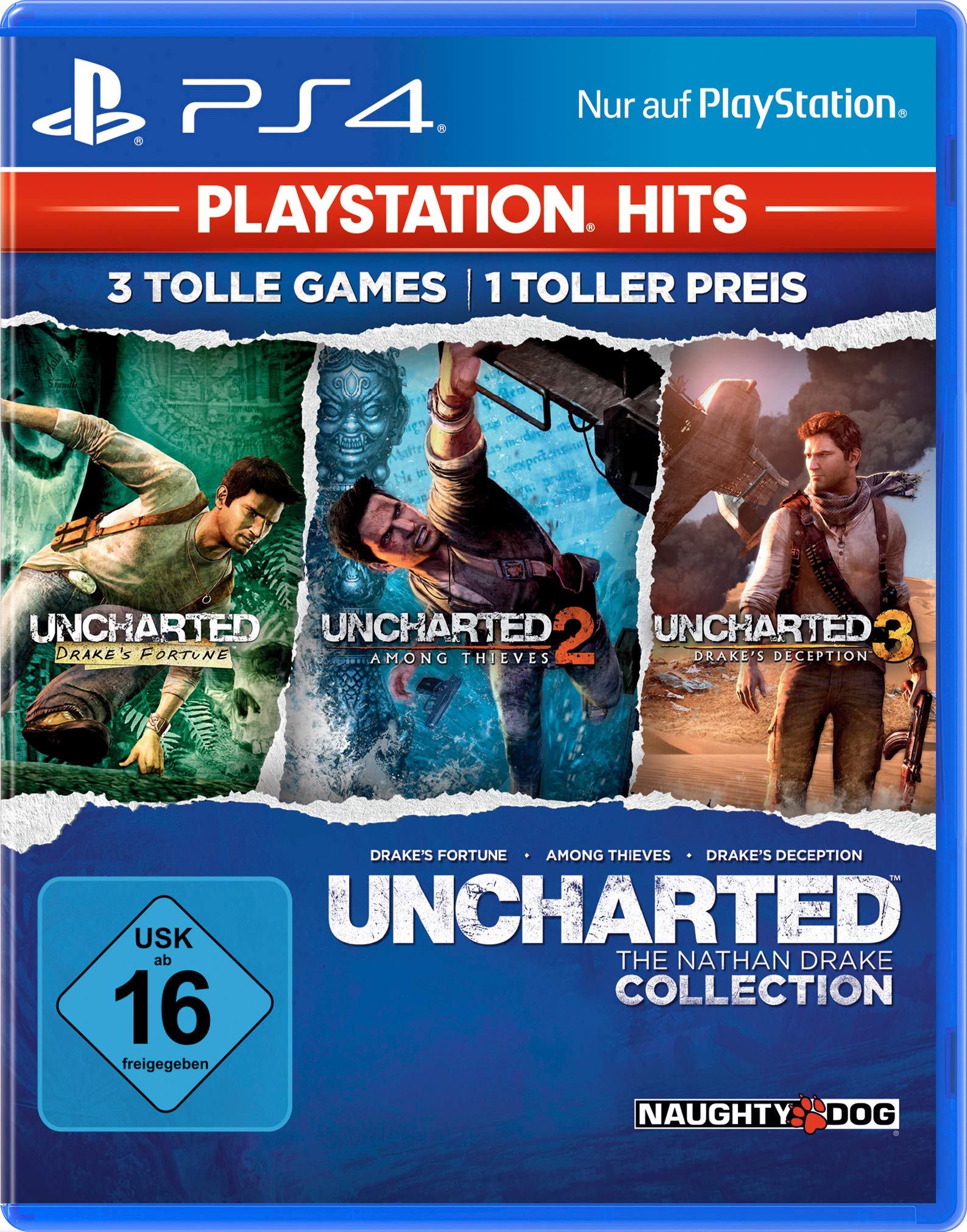 Uncharted Collection (Teil 1-3) - PlayStation Hits - PlayStation 4