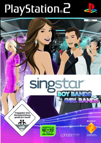 SingStar Boy Bands vs Girl Bands PlayStation 2