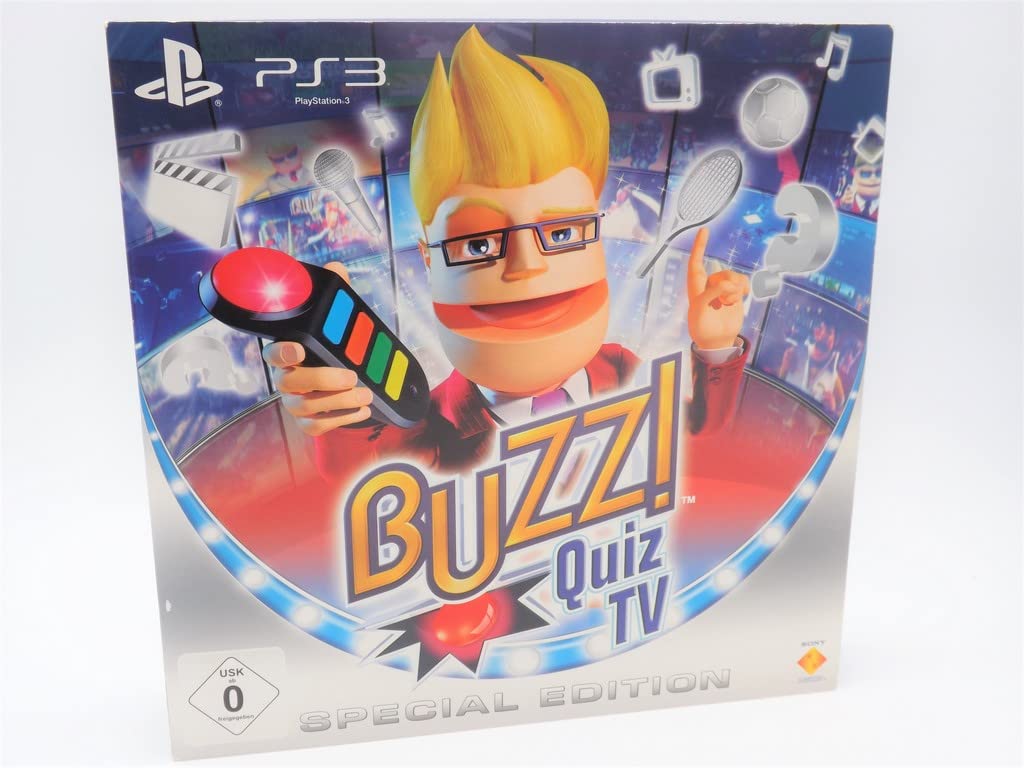 BUZZ! Quiz TV - Special Edition inkl. Wireless-Buzzer PlayStation 3