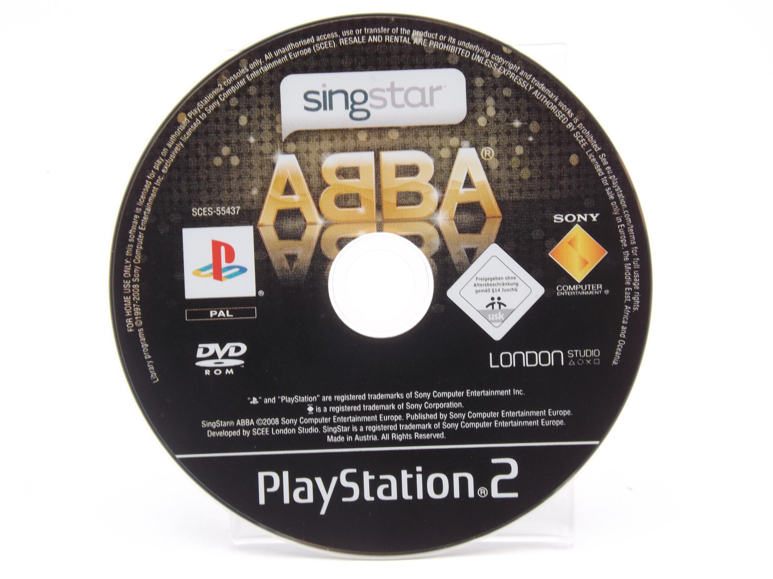 SingStar ABBA PlayStation 2