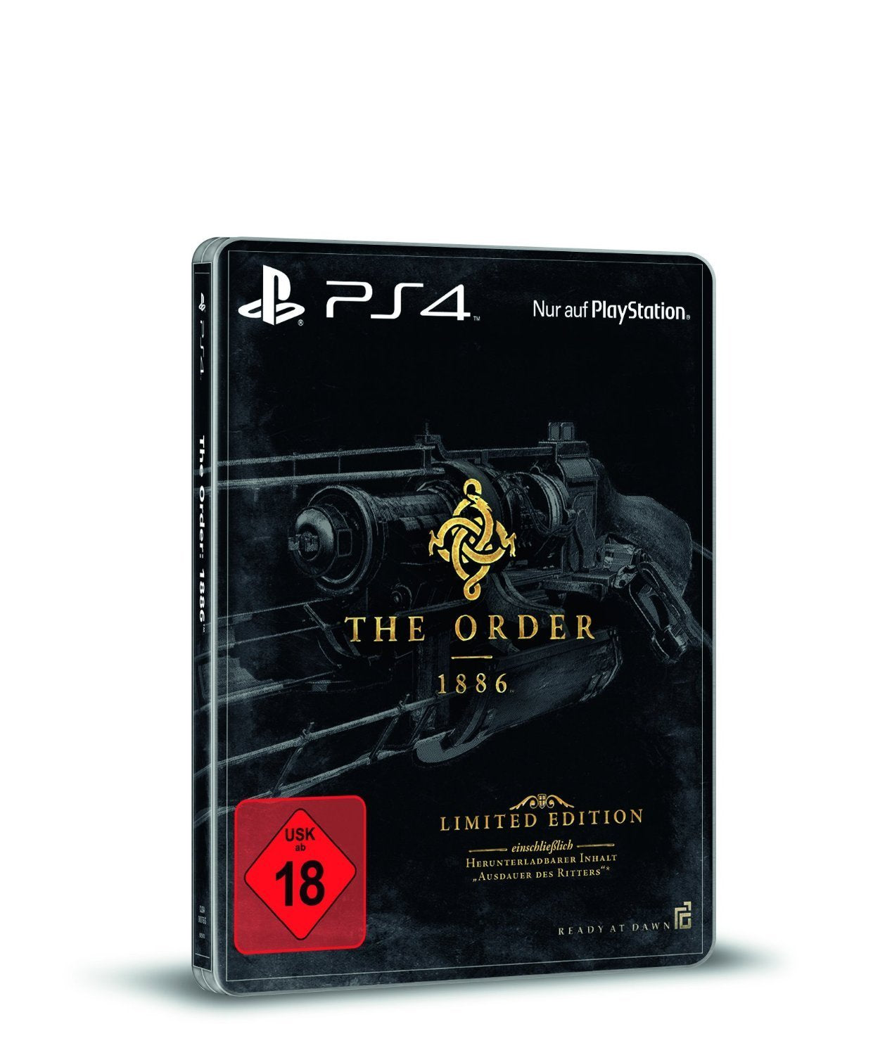 The Order: 1886 (uncut) Limited Steelbook Edition "Ausdauer des Ritters" (exkl. bei Amazon.de) PlayStation 4