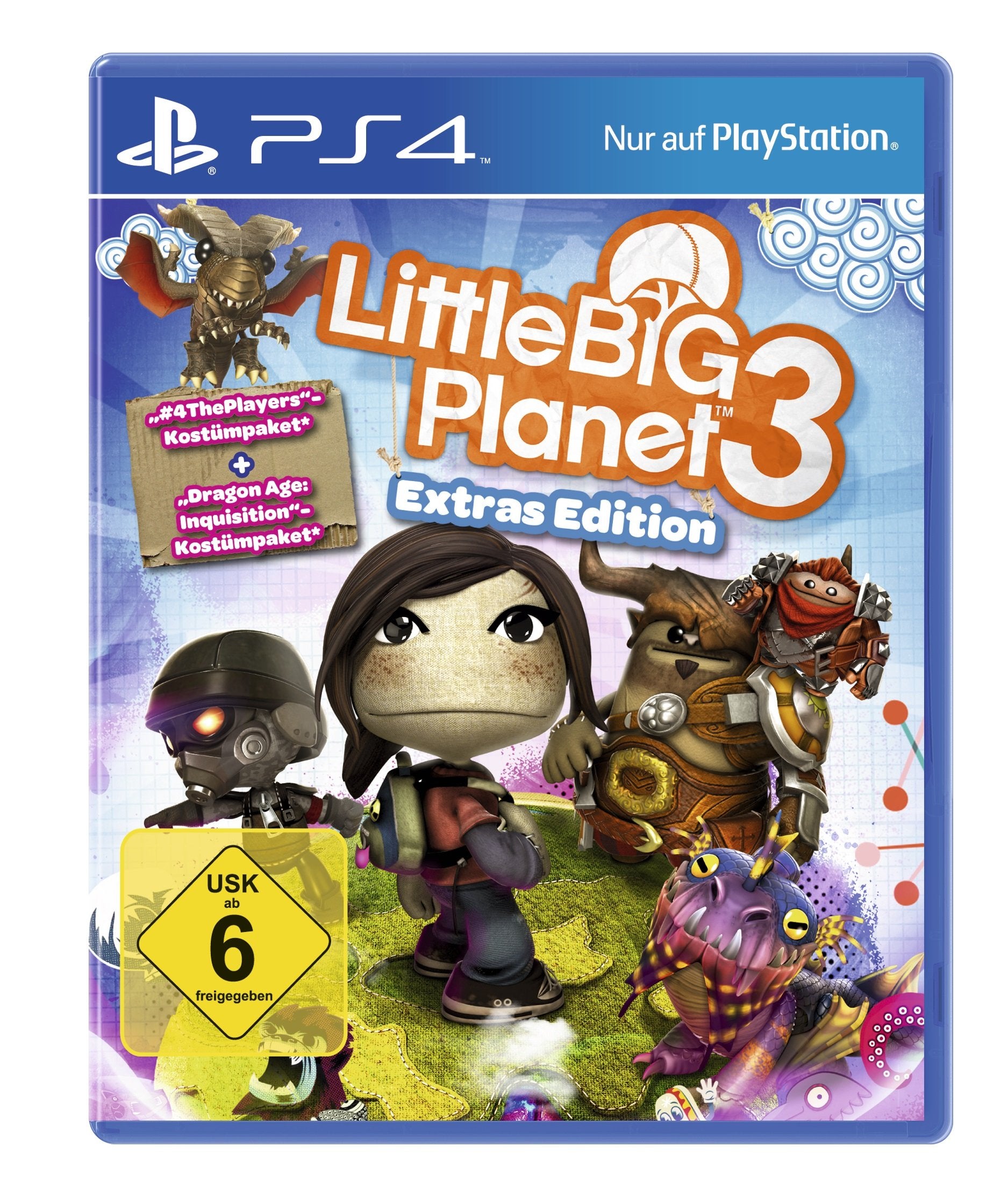 Little Big Planet 3 Extras Edition (exkl. bei Amazon.de) - PlayStation 4