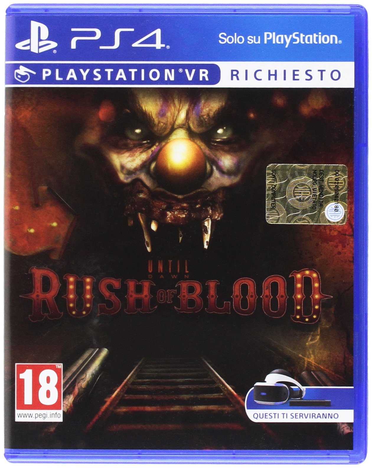 Sony Entertainment Until Dawn: Rush of Blood VR PlayStation 4