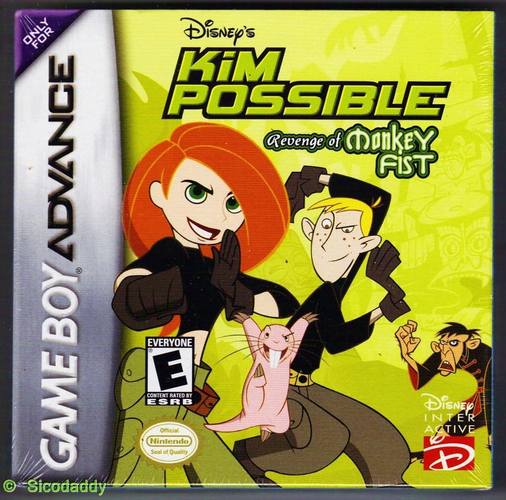 Kim Possible: Revenge of Monkey Fist - GBA Older Consoles