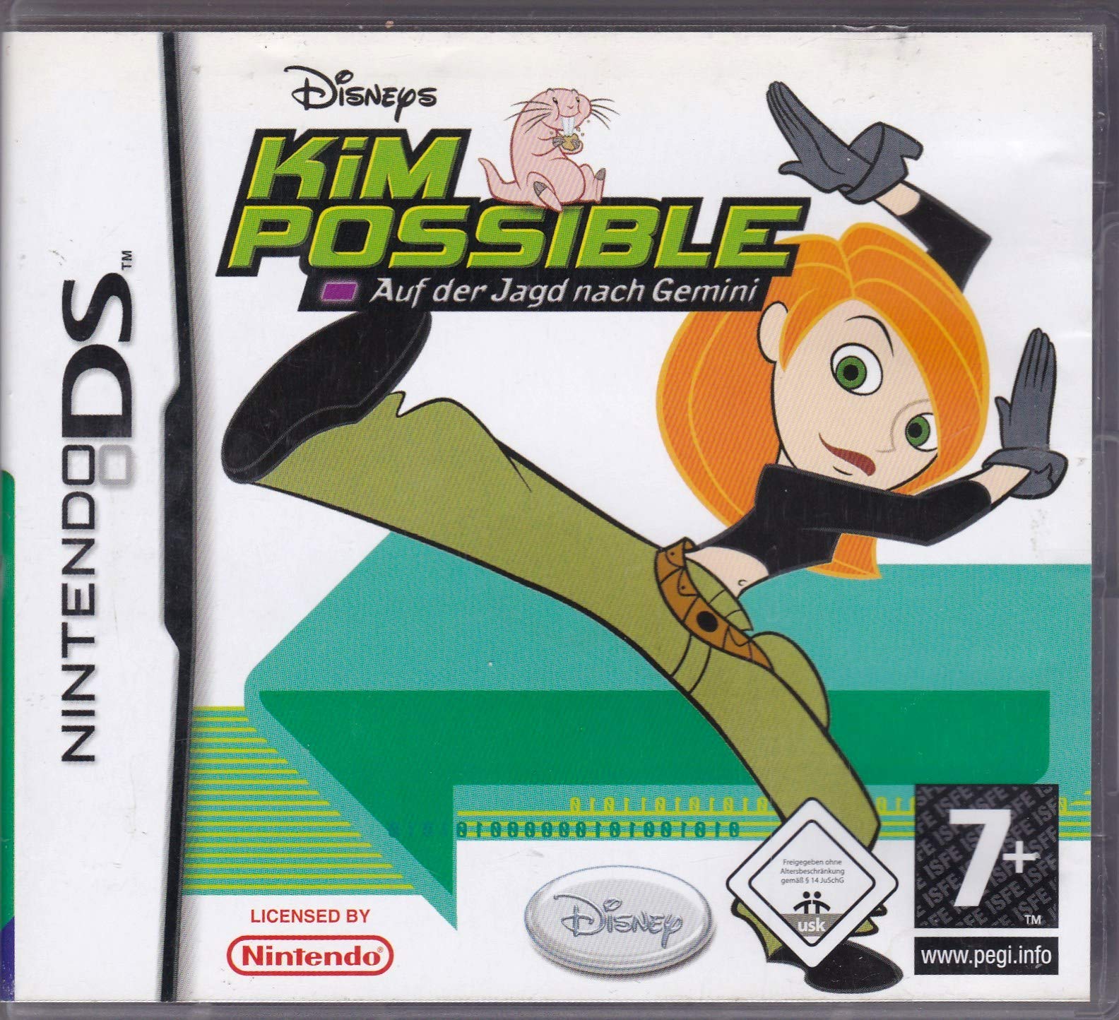 KIM POSSIBLE , AUF DER JAGD GEMINI / Nintendo DS Spiel AUF DEUTSCH (kompatibel DS LITE DSI-3DS-2DS-3DS XL-2DS XL) ** Lieferung 2/3 Werktage + Tracking Nummer ** Nintendo DS