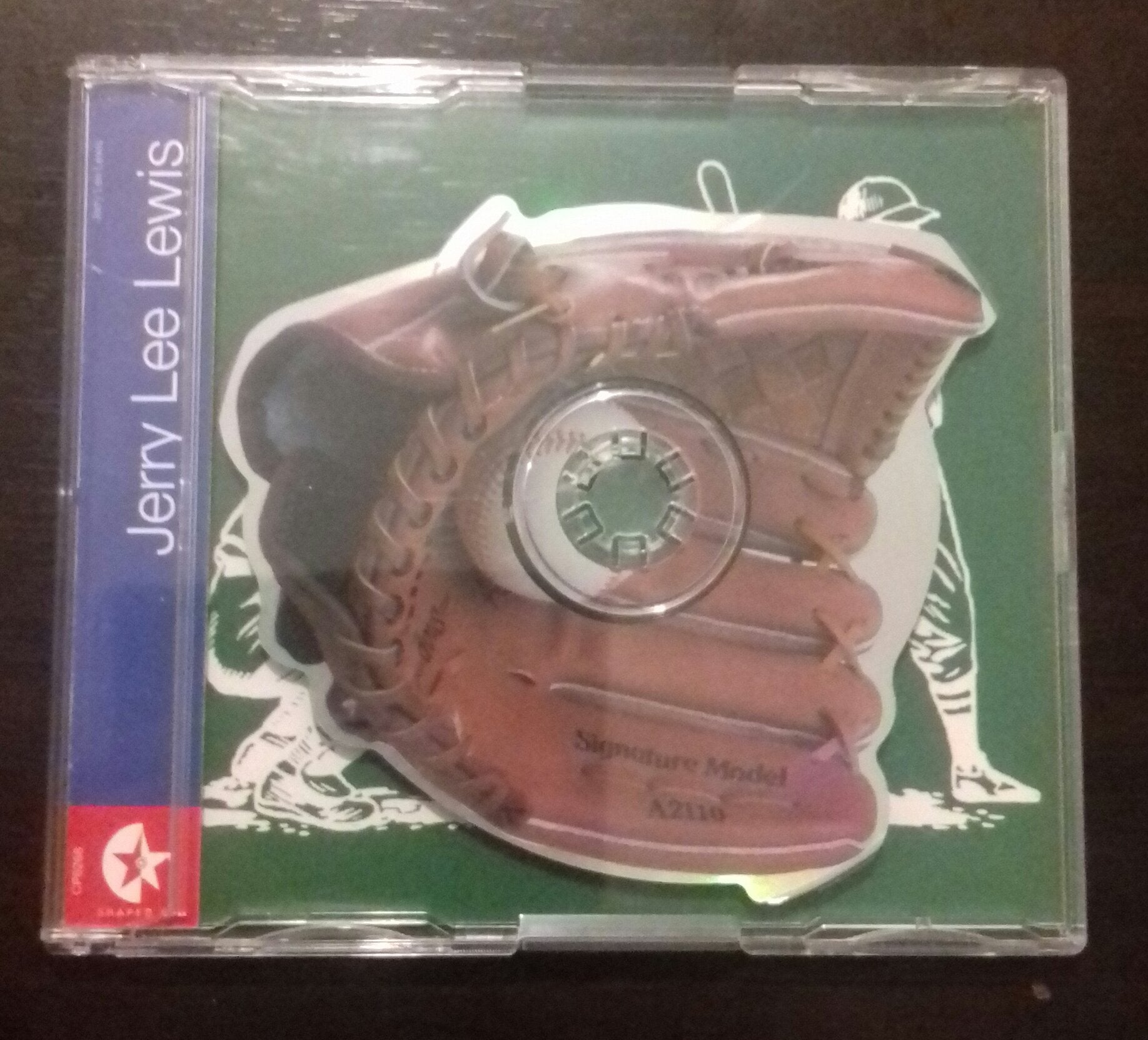 Jerry Lee Lewis Baseball Glove & Ball rare french collector Music