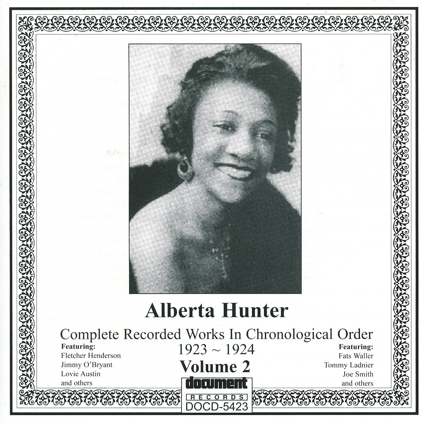 Memphis Jug Band - Alberta Hunter Vol 2 (1923-192 Blues