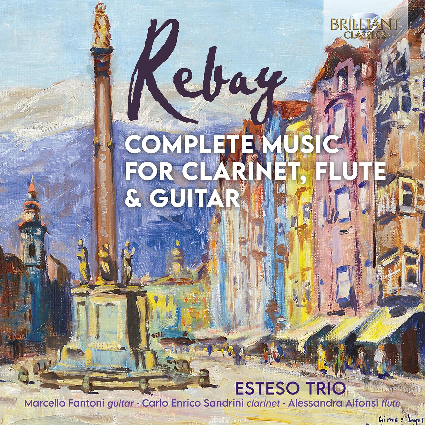 Rebay:Complete Music for Clarinet,Flute & Guitar Classical