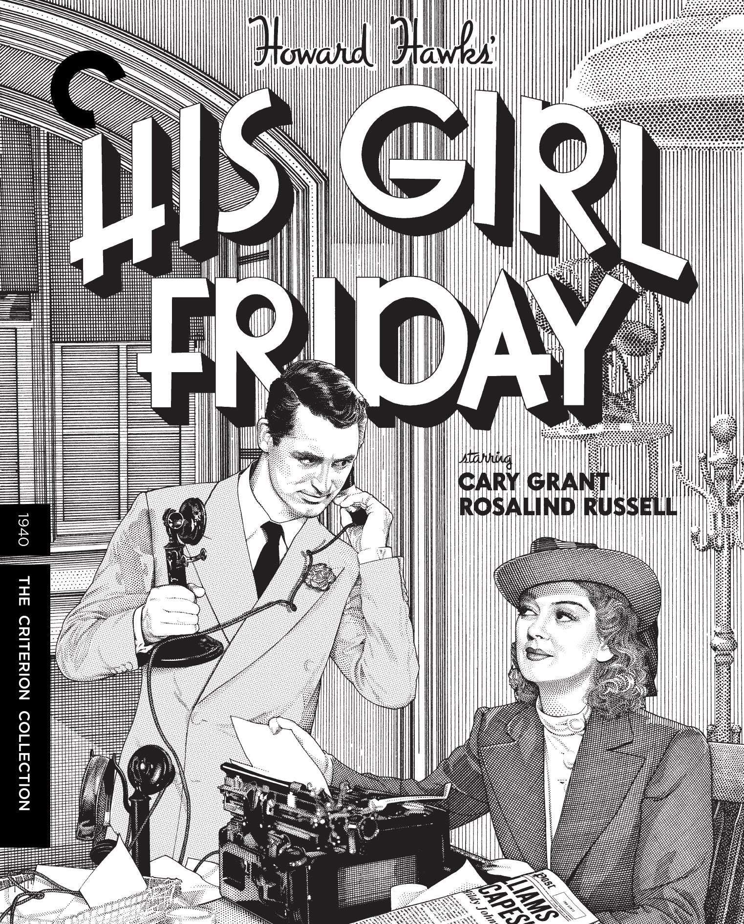 CRITERION COLLECTION: HIS GIRL FRIDAY - CRITERION COLLECTION: HIS GIRL FRIDAY (2 Blu-ray) Movies
