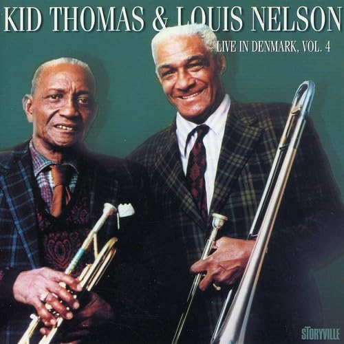 Kid Thomas & Louis Nelson In Denmar - Live In Denmark, Vol 4 cd