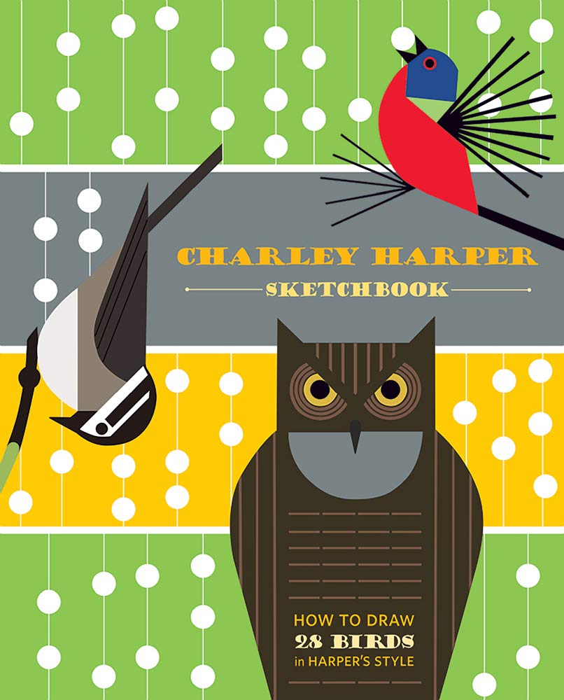 Charley Harper Sketchbook How to Draw 28 Birds in Harper's Style Film, Art & Culture