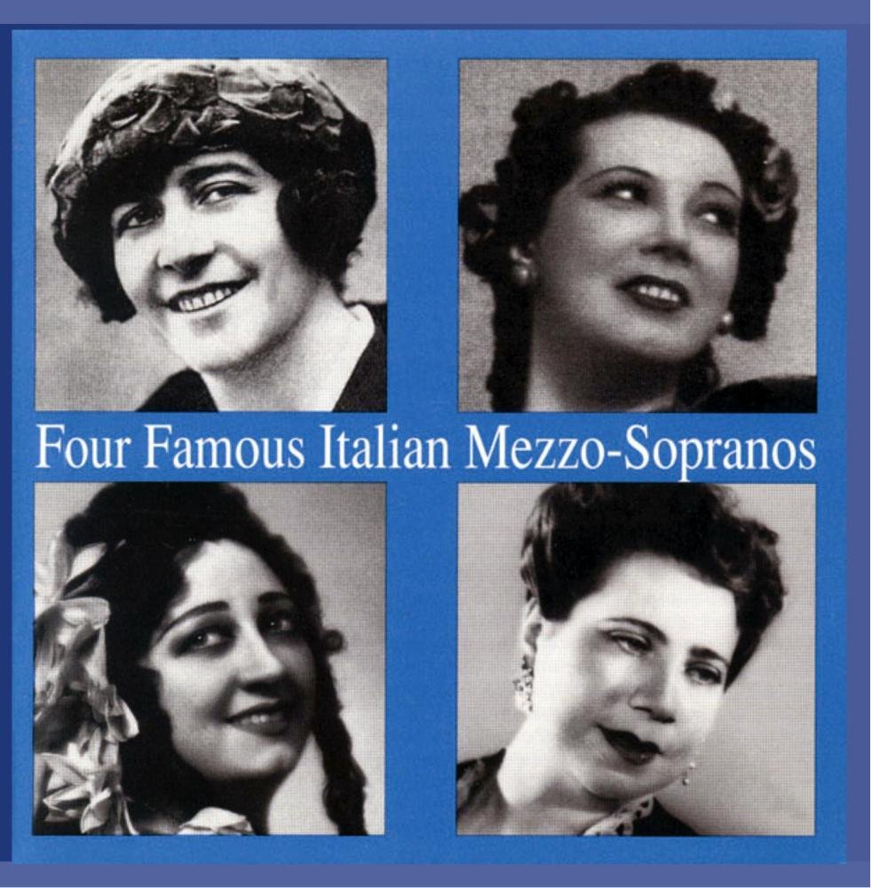 Four Famous Italian Mezzo-Sopranos Music