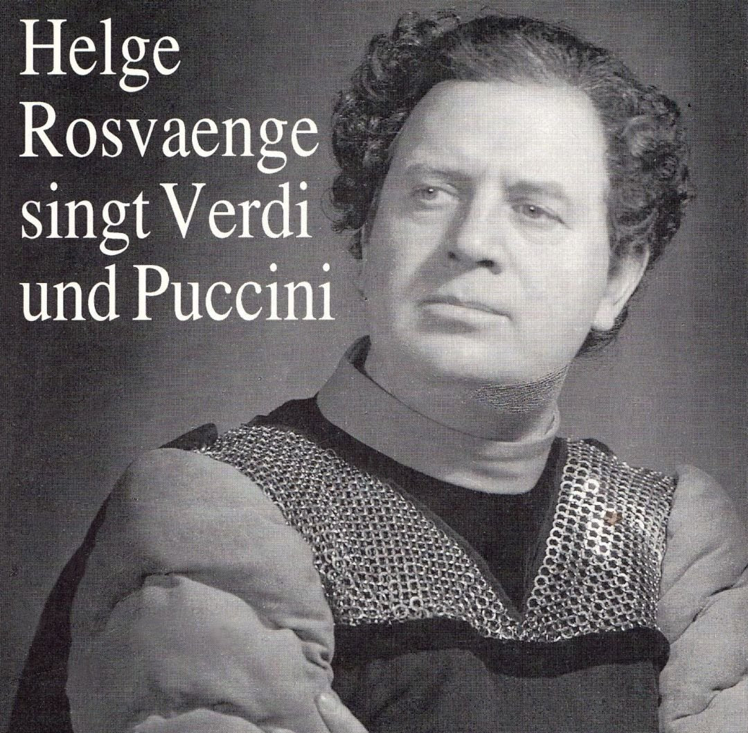 Verdi/Puccini : Arien Und Lieder. Rosvaenge. cd