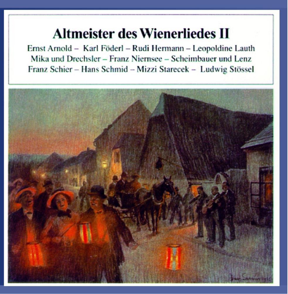 Altmeister des Wienerliedes II Music