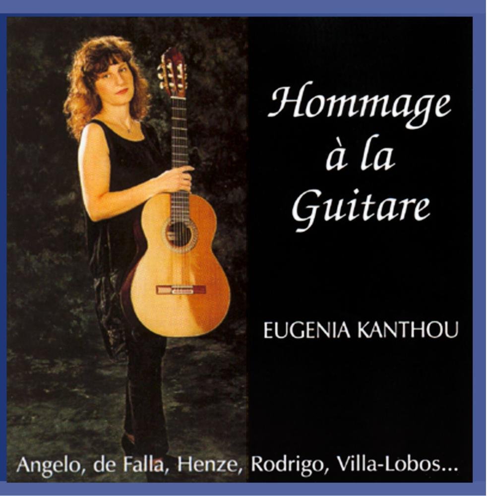 De Falla/Rodrigo/Henze : Hommage a la Guitare. Kanthou. cd