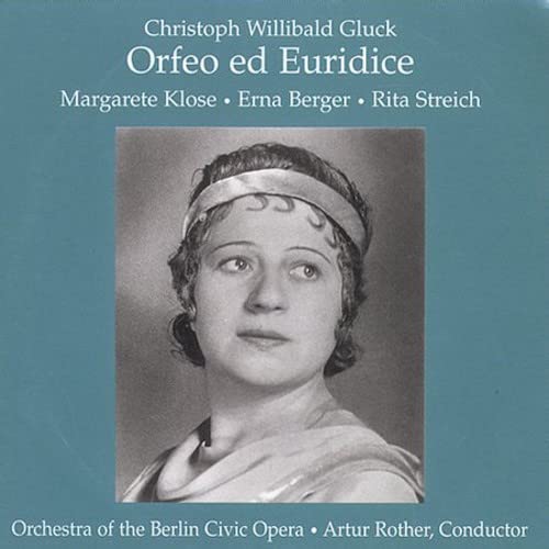 Orfeo Ed Euridice (Klose, Berger, Streich) cd