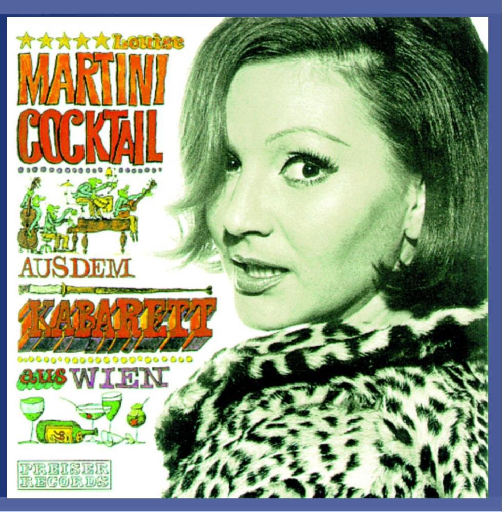 Martini Cocktail aus dem Kabarett aus Wien Music