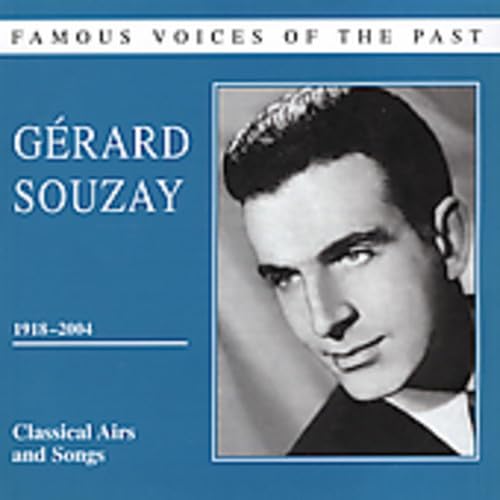 Gérard Souzay : Baryton - Airs Classiques et Chansons cd