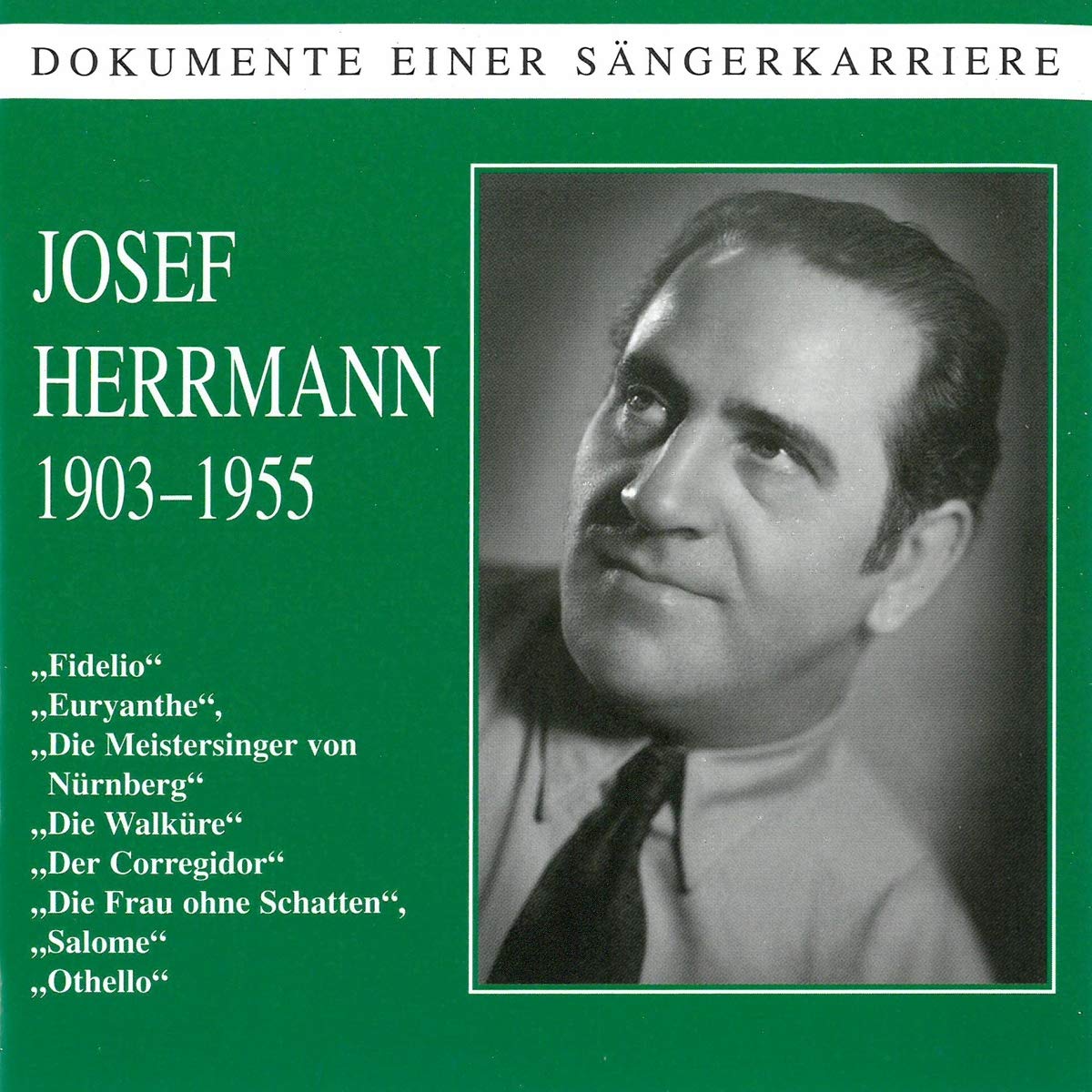 Product Image: Dokumente einer Sängerkarriere - Josef Herrmann