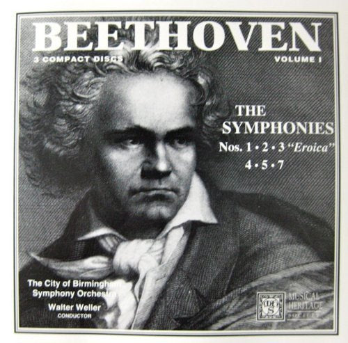 Beethoven the Symphonies Nos 1, 2, 3, 4, 5 & 7 (UK Import) cd