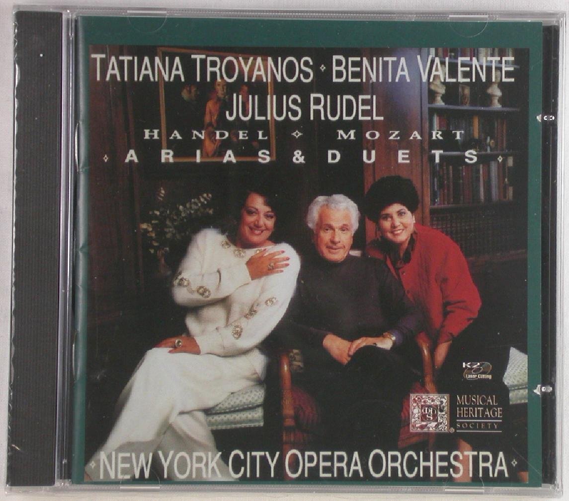 Troyanos / Valente / Rubel / Handel / Mozart : Arias & Duets Music