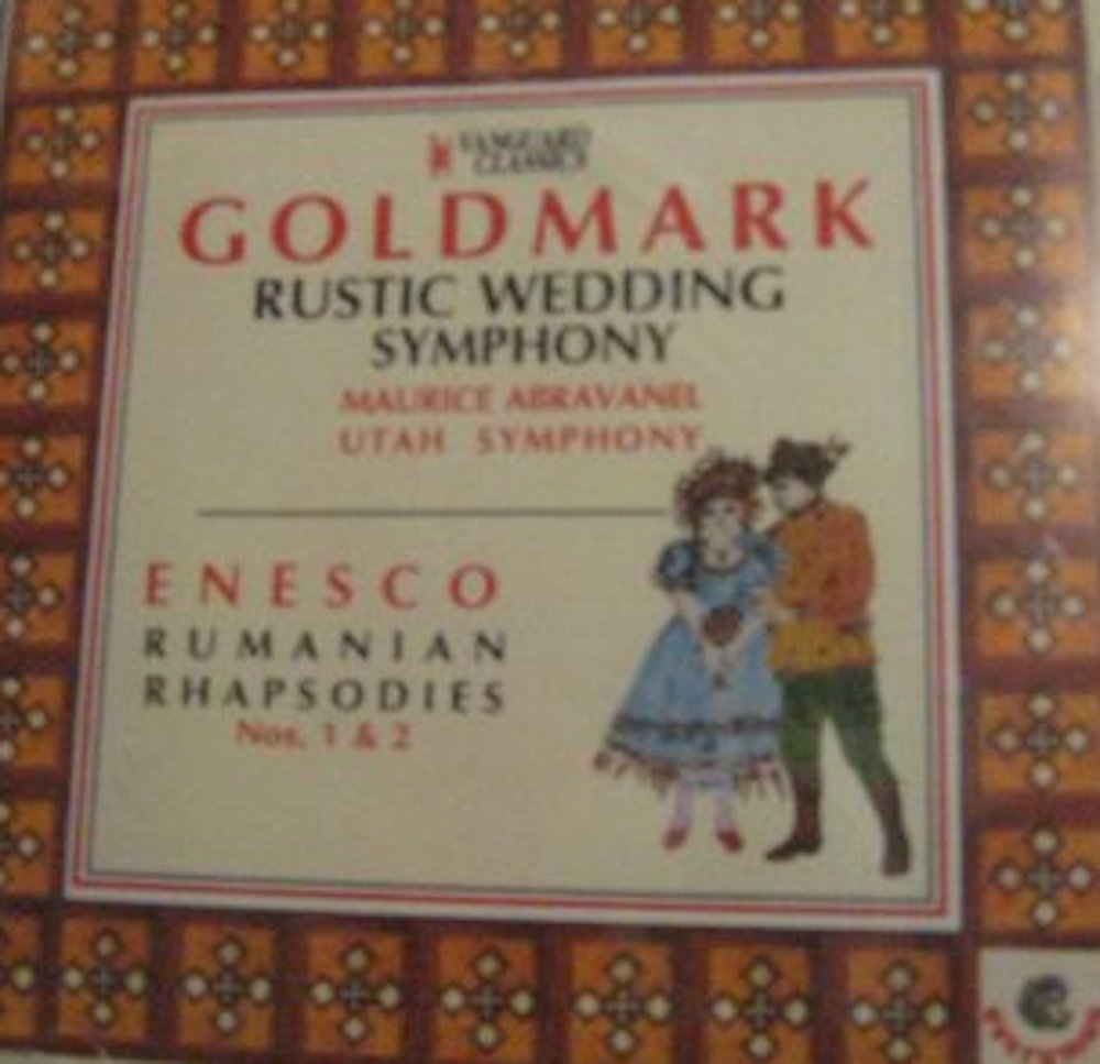 Goldmark - Rustic Wedding Symphony, Enescu - Rumanian Rhapsodies (Vanguard) Classical