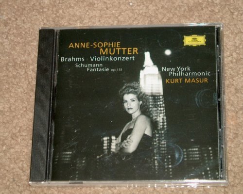Brahms: Violin Concerto: Schumann: Fantasy Op 131 Cd! Anne-Sophie Mutter Music