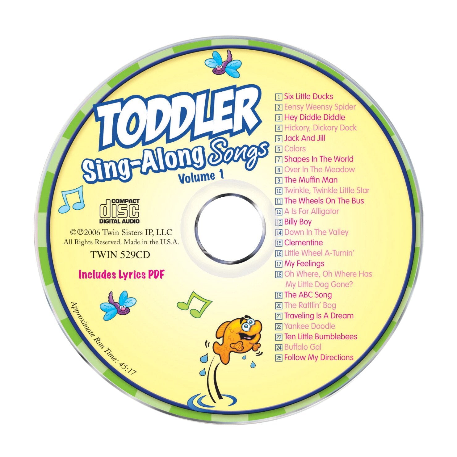 50 Toddler Sing-Along Songs cd