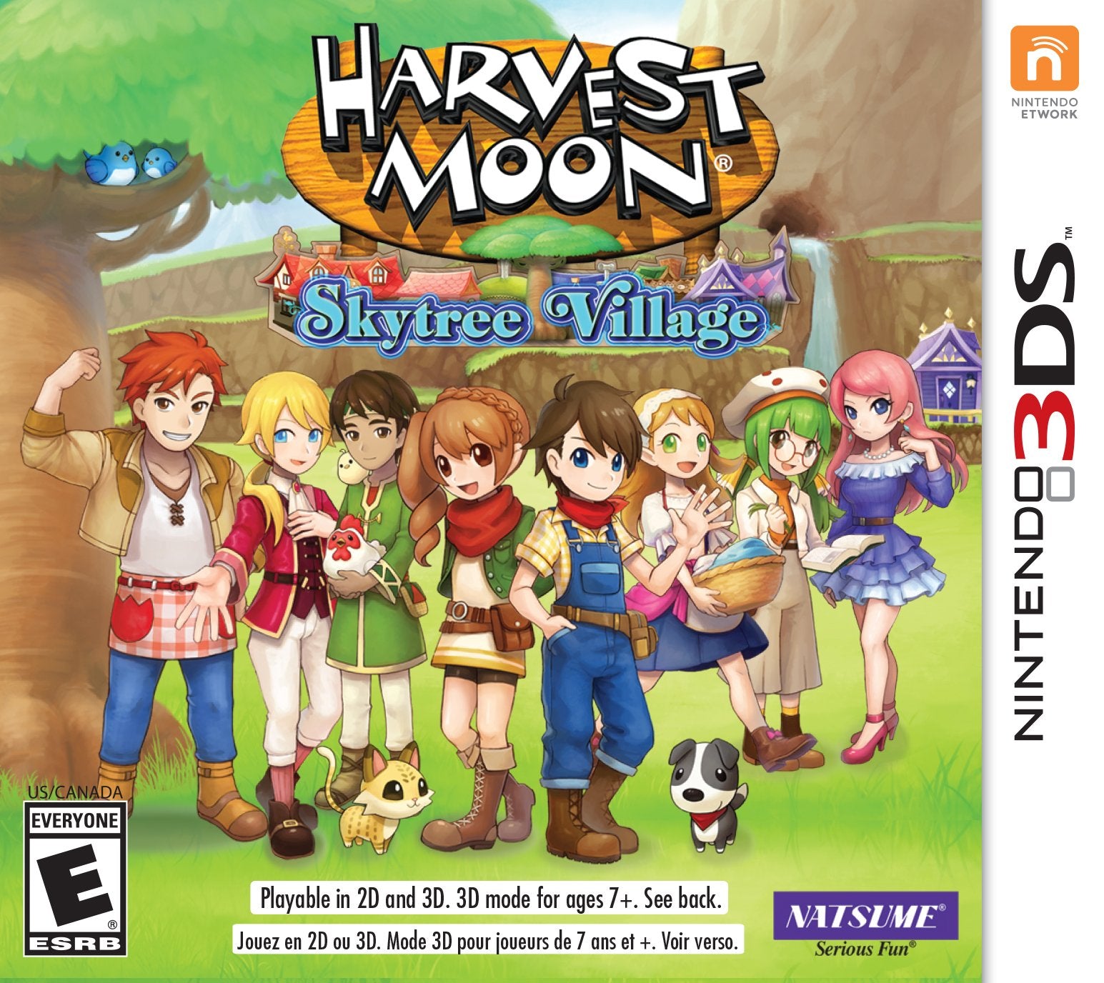 Harvest Moon: Skytree Village (Nintendo 3DS) game